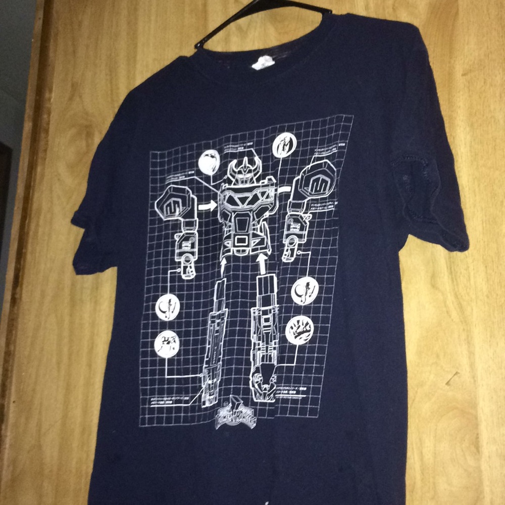 power rangers t-shirt